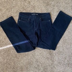 Lands' End Mid-Rise Straight Corduroy
